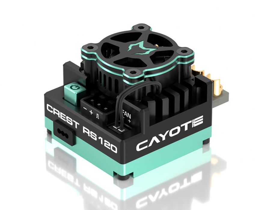 CYEA11002 Cayote Crest RS120 1/10 Stock 120A Sensored Brushless Competition ESC