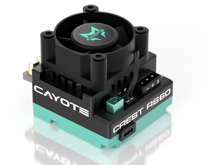 CYEA11004 Cayote Crest RS60 1/10 Stock 60A Sensored Brushless Competition ESC