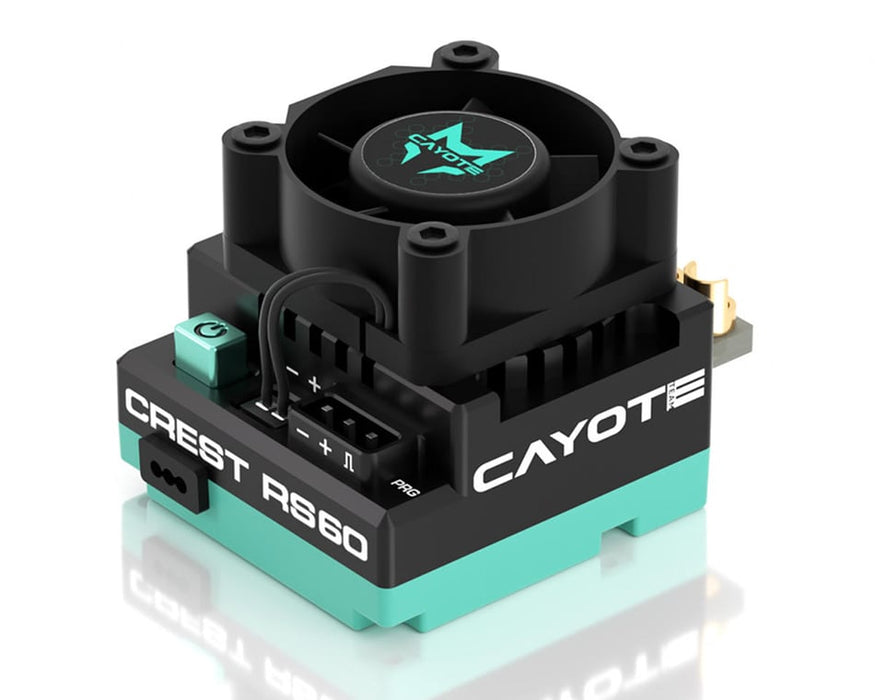 CYEA11004 Cayote Crest RS60 1/10 Stock 60A Sensored Brushless Competition ESC