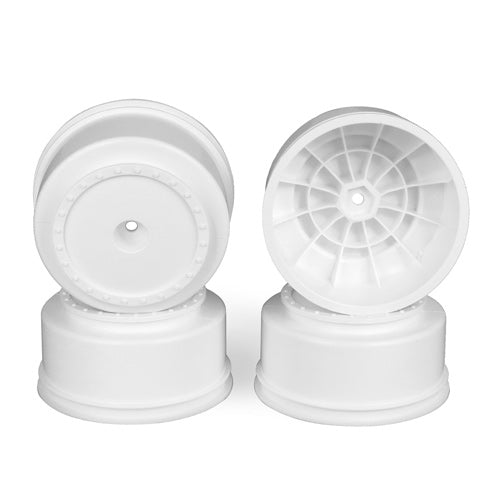 DER-BS4-UW DE Racing Borrego SC Wheels for Kyosho Ultima SC / HPI Blitz / Slash Rear - Slash 4x4 / WHITE / 4pcs