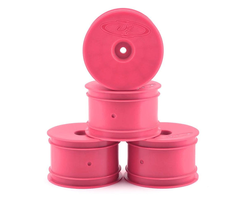 DE Racing Speedline Buggy Wheels for Associated B6.1 - B64 / TLR 22 - 22X-4 / Rear / PINK / 4pcs