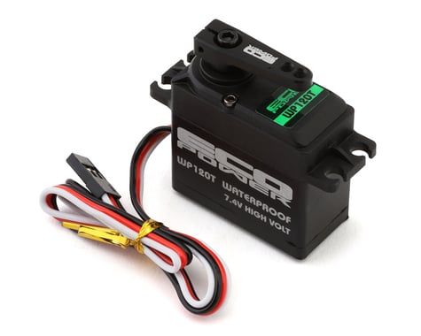 ECP-120T EcoPower WP120T Waterproof High Torque Metal Gear Servo for 1/10 4wd Traxxas™, ARRMA™, Axial™, Losi™ & others