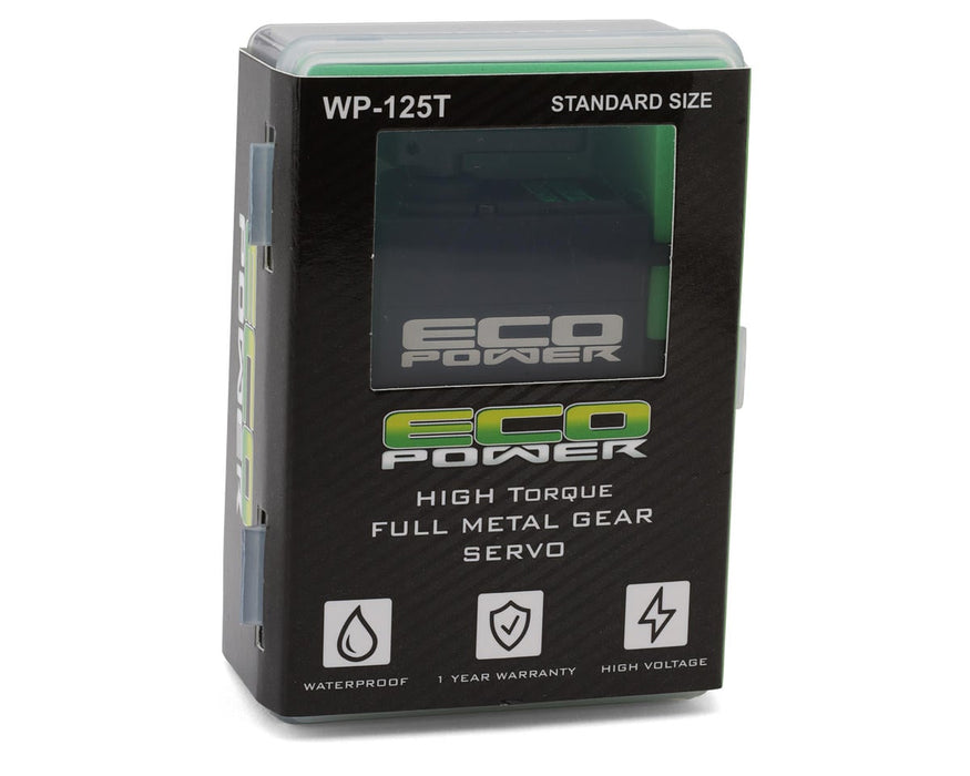 WP125T EcoPower WP125T Waterproof High Torque Metal Gear Digital Servo (HV)