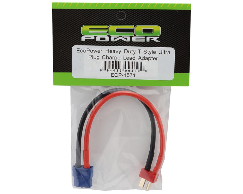 ECP-1571 EcoPower Heavy Duty T-Style Ultra Plug Charge Lead (Male T-Style to Female XT60)
