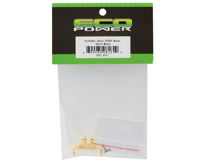 ECP-3071 EcoPower Brass Servo Mount (8g) For Axial™ SCX24 (For EcoPower 827 Servo)