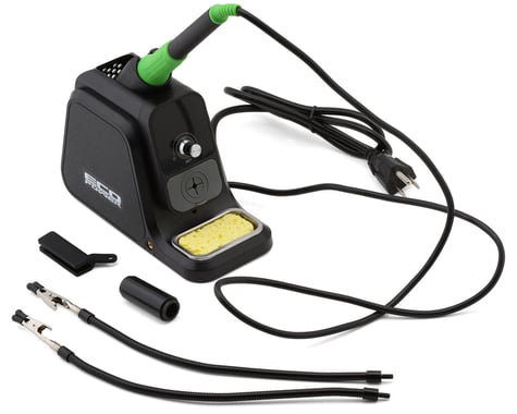 ECP-3202 EcoPower 80W Adjustable Temperature Digital Soldering Station w/Alligator Clip Support Arms