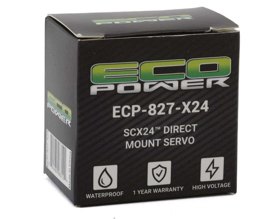 EcoPower WP827-X24 Metal Gear Micro Servo Direct Fit For Axial™ SCX24 (HV) (Waterproof)