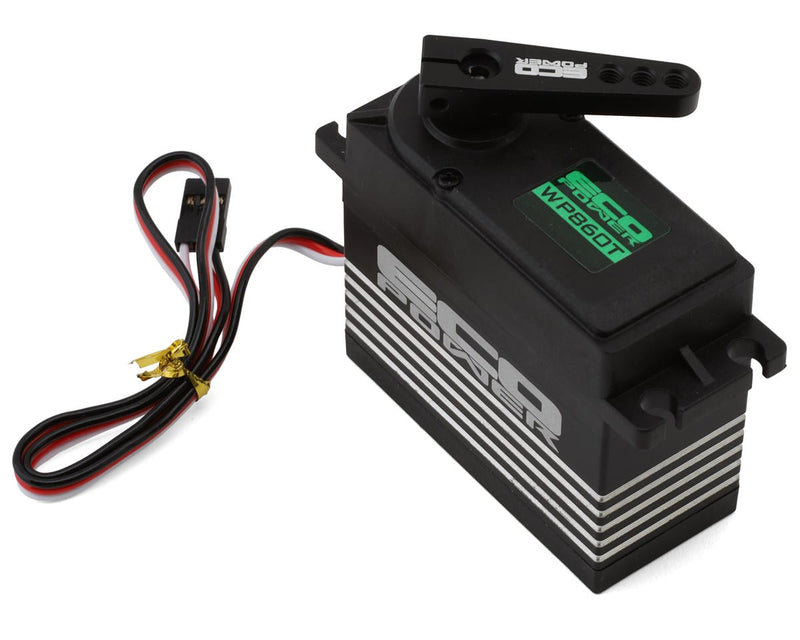 WP860T EcoPower WP860T 1/5 Scale Waterproof Metal Gear Servo for Large Scale ARRMA™, Axial™, HPI™, Losi™ & others