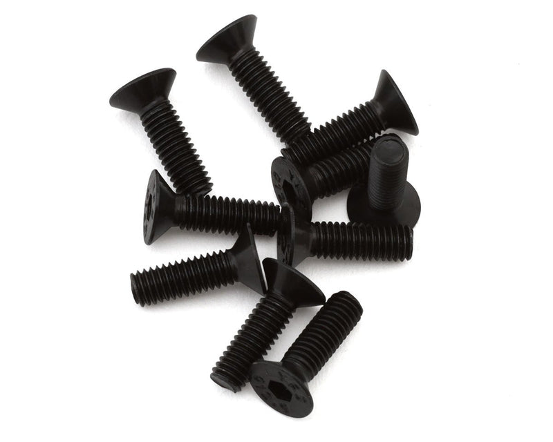 ECP-H-2203 EcoPower 3mm "High Strength" Steel Flat Head Screws (10) (3x10mm)