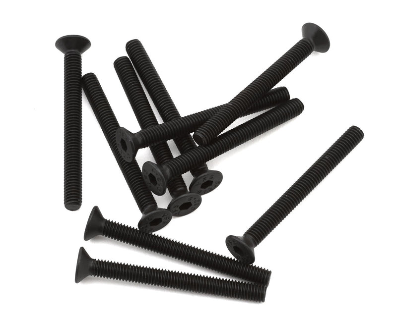 ECP-H-2211 EcoPower 3mm "High Strength" Steel Flat Head Screws (10) (3x30mm)