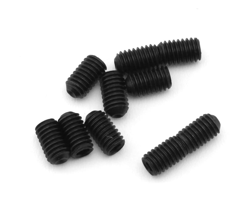 ECP-H-4002 EcoPower 3mm "High Strength" Steel Cup Style Set Screws (10) (3x5mm)