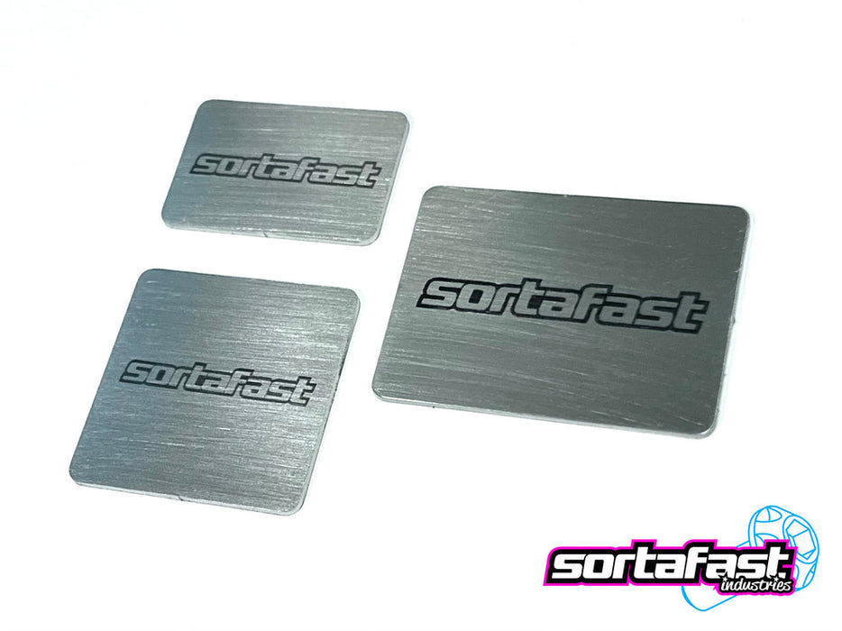 SF-WT052030 Sortafast Stainless Steel Weight Plates - Receiver / ESC 5g