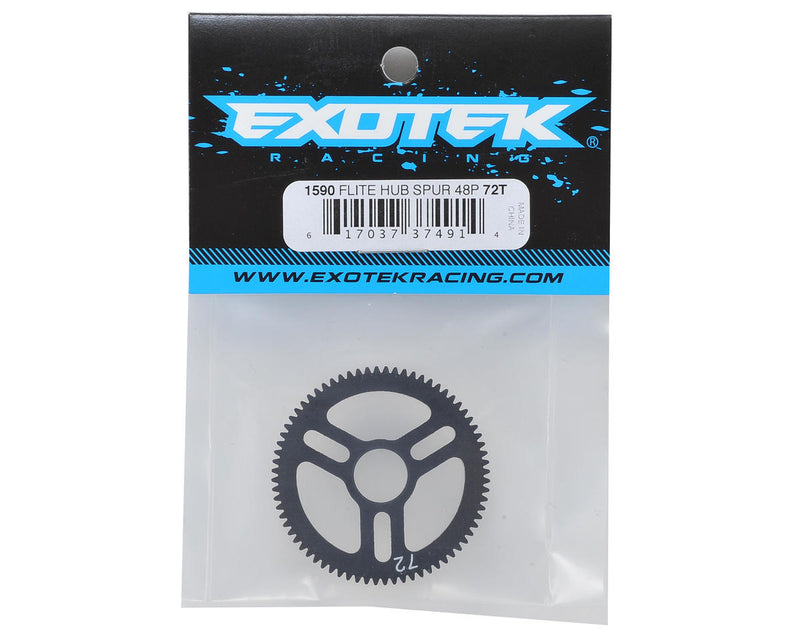 EXO1590 Exotek Flite 48P Machined Spur Gear (72T)