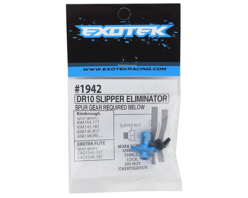 1942 Exotek DR10/DB10/SC10 Eliminator Pro Spur Mount (Kimbrough/Exotek Spurs)