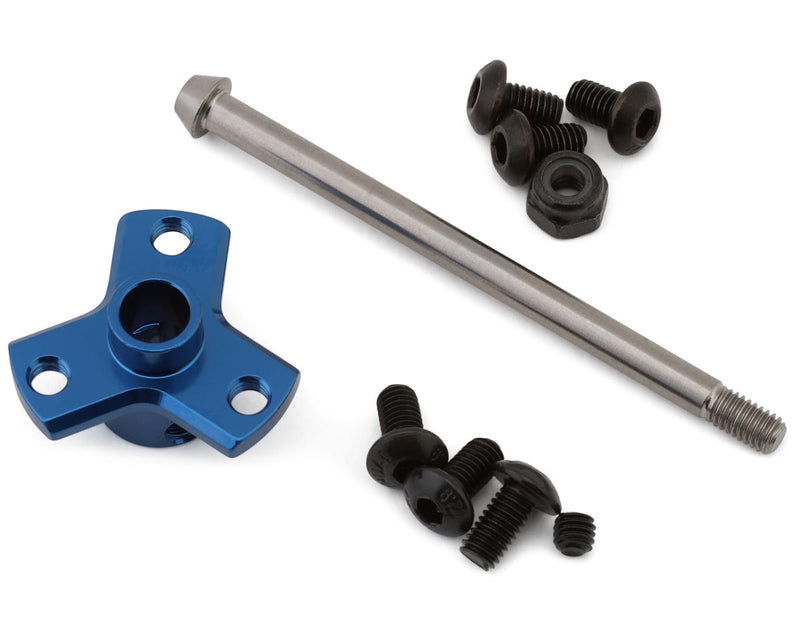 Exotek 2227 RC10B7/RC10B7D Locked Spur Mount Set w/Titanium Bolt