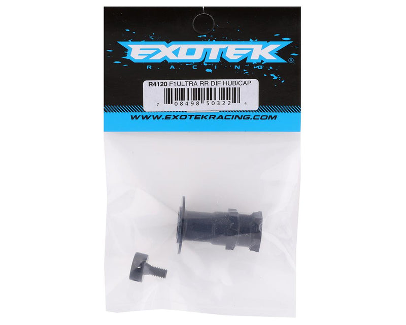 R4120 Exotek F1 Ultra Right Diff Hub/ Cap