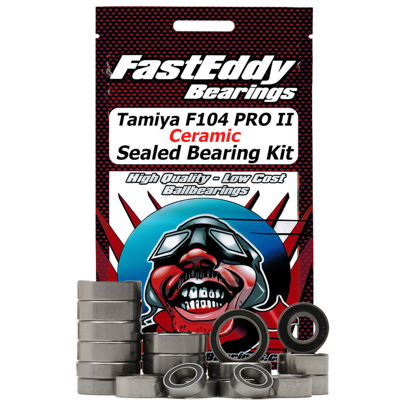 Tamiya F104 PRO II Ceramic Sealed Bearing Kit