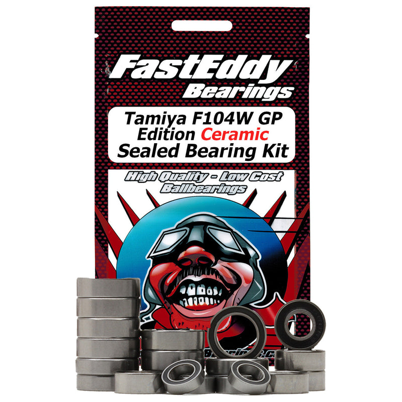 Tamiya F104W GP Edition Ceramic Sealed Bearing Kit