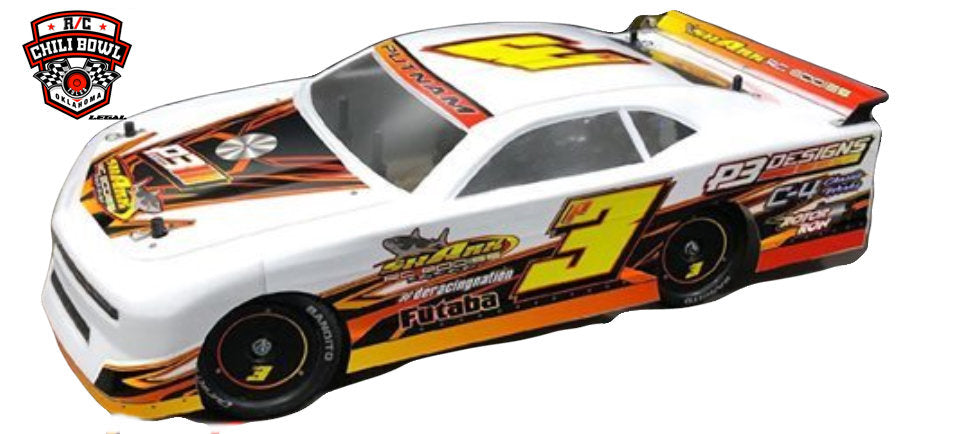 Shark RC Bodies Hammerhead - Camaro with Deluxe Spoiler kit