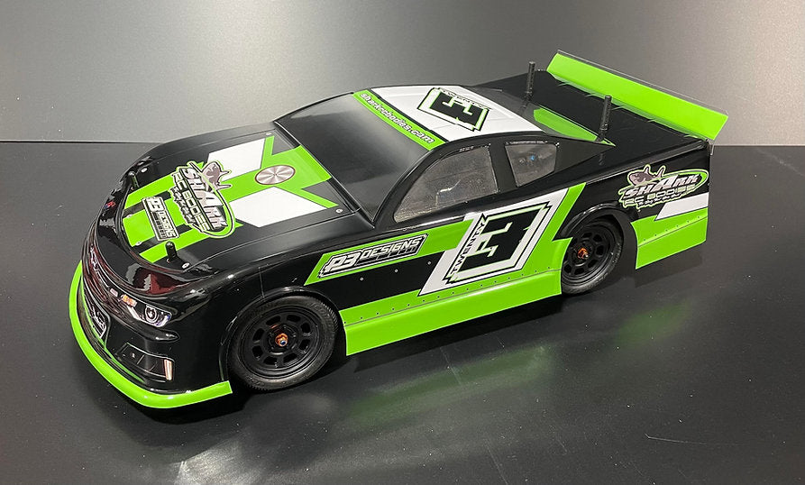 Shark RC Bodies Smokescreen with Deluxe Spoiler kit