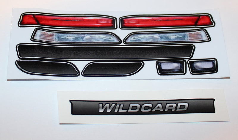 Shark RC Bodies Wild Card -Thunderbird