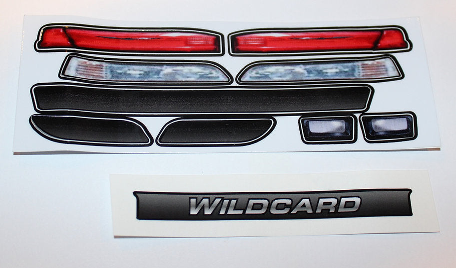 Shark RC Bodies Wild Card -Thunderbird