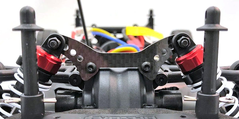FAW222B Kyosho Touring Car Carbon Front Shock Tower (FAZER MK2)