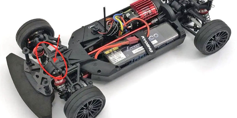 FAW222B Kyosho Touring Car Carbon Front Shock Tower (FAZER MK2)