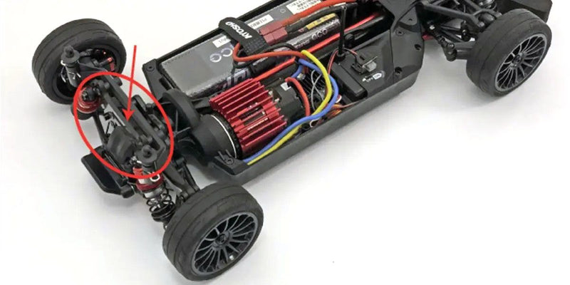 FAW223B Kyosho Touring Car Carbon Rear Shock Tower (FAZER MK2)