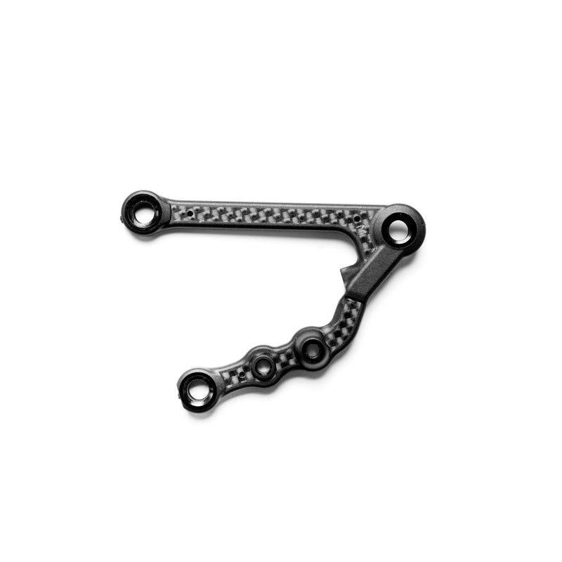 302182-H Xray X4 CFF Front Lower Arm - Inner Shock Position - Hard - R