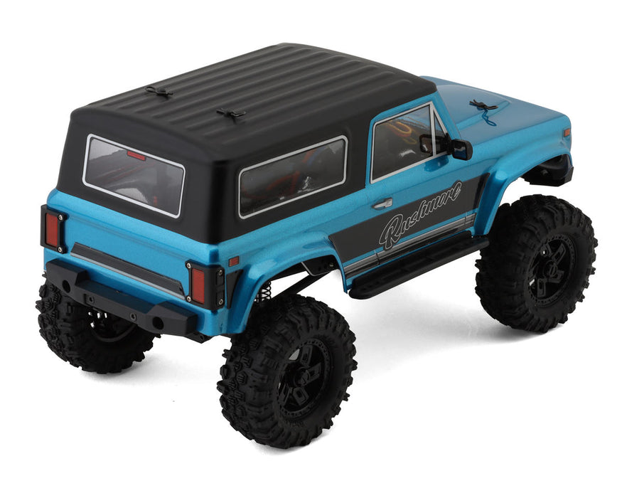 FTK-FUR-2555 Furitek CR-18P 2024 Rushmore 4x4 1/18 RTR Micro Rock Crawler w/Brushless Furitek & Motor (Metalic Cyan)