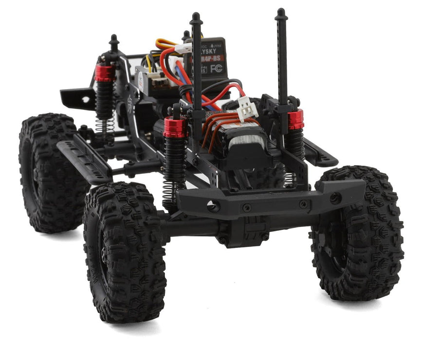 FTK-FUR-2555 Furitek CR-18P 2024 Rushmore 4x4 1/18 RTR Micro Rock Crawler w/Brushless Furitek & Motor (Metalic Cyan)