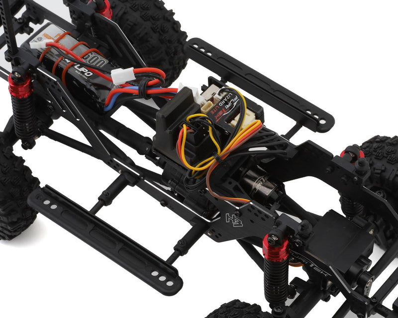 FTK-FUR-2555 Furitek CR-18P 2024 Rushmore 4x4 1/18 RTR Micro Rock Crawler w/Brushless Furitek & Motor (Metalic Cyan)