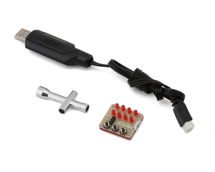 FTK-FUR-2555 Furitek CR-18P 2024 Rushmore 4x4 1/18 RTR Micro Rock Crawler w/Brushless Furitek & Motor (Red)