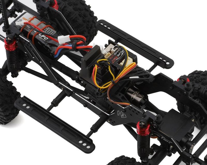FTK-FUR-2555 Furitek CR-18P 2024 Rushmore 4x4 1/18 RTR Micro Rock Crawler w/Brushless Furitek & Motor (Red)