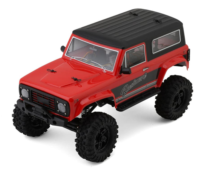 FTK-FUR-2555 Furitek CR-18P 2024 Rushmore 4x4 1/18 RTR Micro Rock Crawler w/Brushless Furitek & Motor (Red)