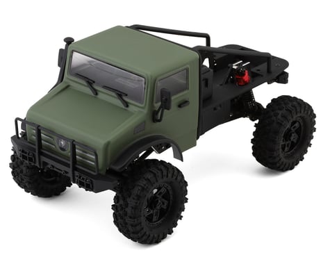 FTK-FUR-2557 Furitek CR-18P T-Hunter 4x4 1/18 RTR Micro Rock Crawler w/Brushless Furitek ESC & Motor (Matte Green)