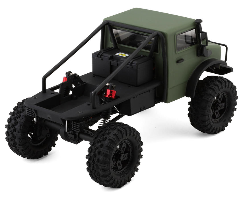 FTK-FUR-2557 Furitek CR-18P T-Hunter 4x4 1/18 RTR Micro Rock Crawler w/Brushless Furitek ESC & Motor (Matte Green)