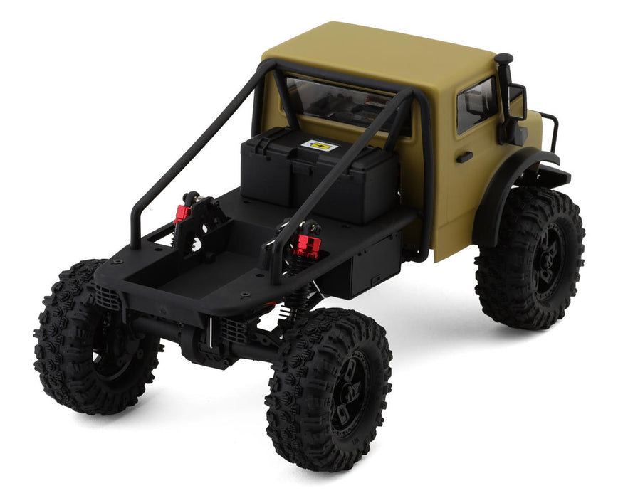 FTK-FUR-2558 Furitek CR-18P T-Hunter 4x4 1/18 RTR Micro Rock Crawler w/Brushless Furitek ESC & Motor (Matte Sand)
