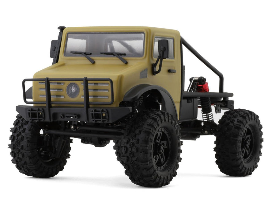 FTK-FUR-2558 Furitek CR-18P T-Hunter 4x4 1/18 RTR Micro Rock Crawler w/Brushless Furitek ESC & Motor (Matte Sand)