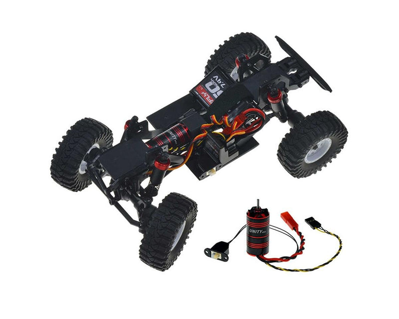 FTK-FUR-2574 Furitek Ascent-18 UNITY PRO 2-in-1 Micro FOC Brushless System (3500kV) w/12T Pinion & 2.4GHz Receiver