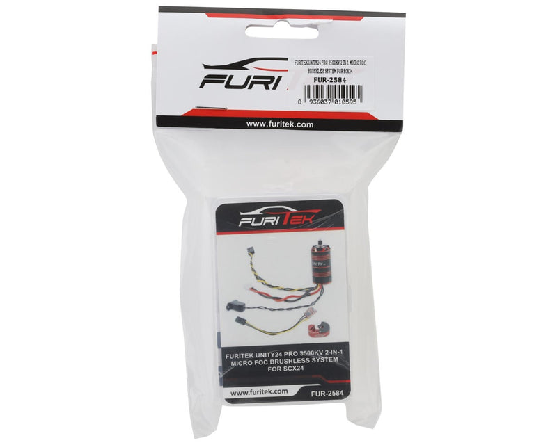 FTK-FUR-2584 Furitek Axial® SCX24 UNITY24 PRO 2-in-1 Micro FOC Brushless System (3500kV)