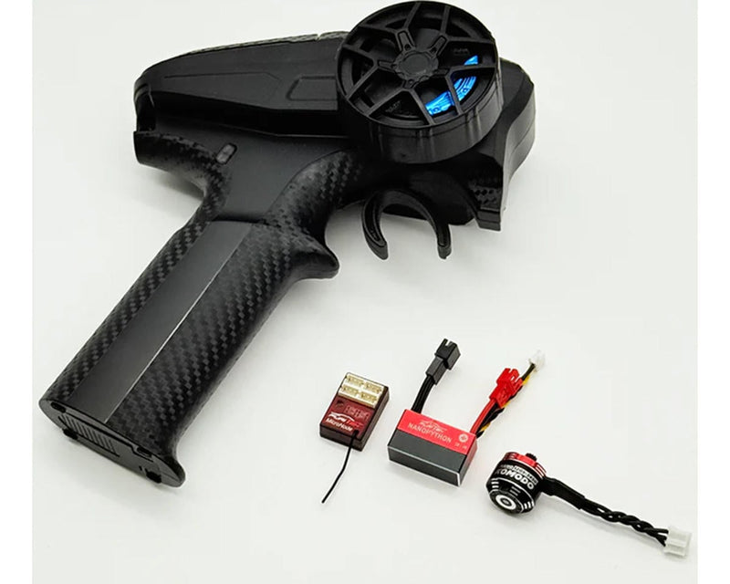 FUR-2739 Furitek Axial SCX30 NanoModo 2026 Complete Brushless Control System w/Nano Komodo Motor & Gripor V2 Transmitter