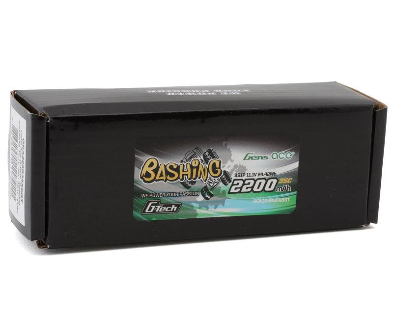 GEA223S35X6GT Gens Ace G-Tech Smart 3S Lipo Battery 35C (11.1V/2200mAh) w/XT60