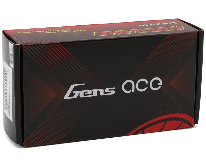 GEA44002S14S5 Gens Ace Redline 2.0 2S Shorty LiHV Battery 140C (7.6V/4400mAh) w/5mm Bullets