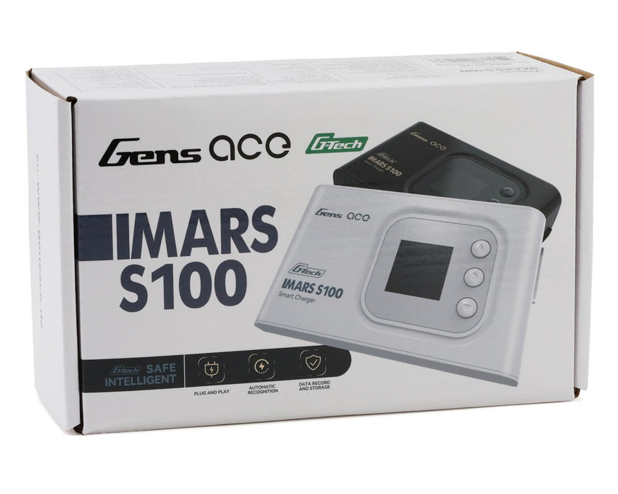 GEAS100-UW Gens Ace IMars S100 G-Tech Smart AC Balance Battery Charger (6S/10A/100W) (White)