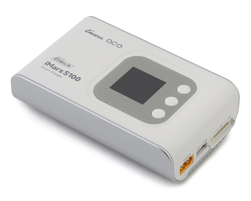 GEAS100-UW Gens Ace IMars S100 G-Tech Smart AC Balance Battery Charger (6S/10A/100W) (White)