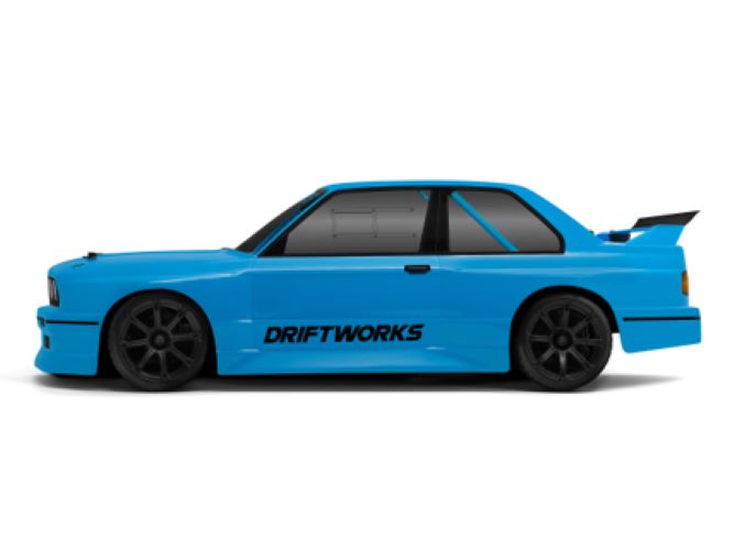HPI RS4 Sport 3 BMW E30 Driftworks, 1/10 4WD RTR with 2.4GHz Radio System, Battery, and Charger