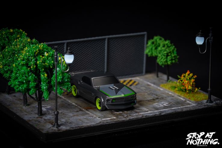 160980 HPI Nano-TTR 1969 Ford Mustang RTR-X
