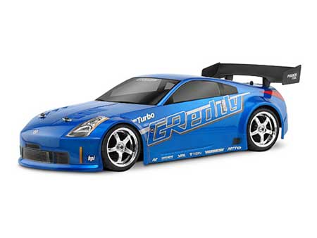 HPI17518 HPI Nissan 350Z Greddy Twin Turbo Body, 200mm